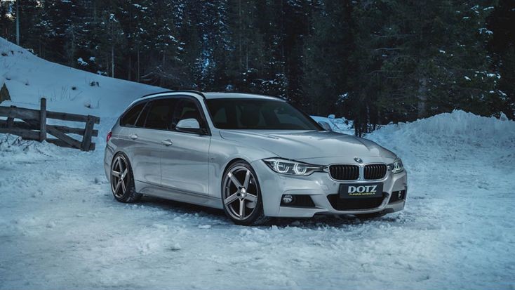 DOTZ CP5 Felgen: Die neuen Alufelgen stehen dem BMW ausgezeichnet. Bei Eis und Schnee sind sie mit Winterreifen der perfekte Begleiter.