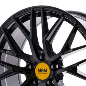 MAM RS4 Felge black front polish, 3 Gründe, warum du an diesem Rad nicht vorbei kommst. Alufelge, Winterfelge für BMW oder VW Golf, Passat als Komplettrad konfigurieren (2)